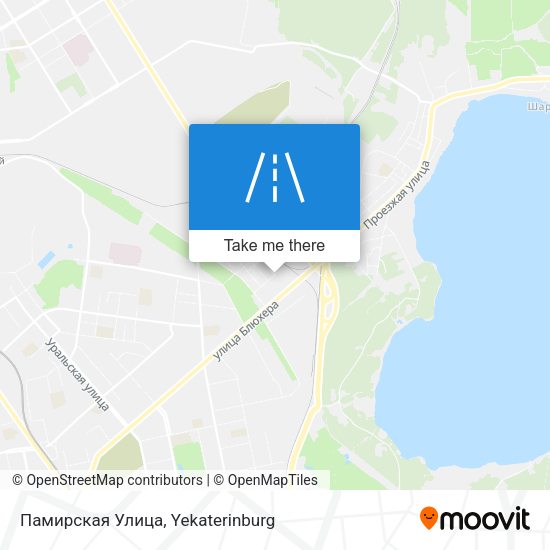 Памирская Улица map