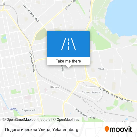 Педагогическая Улица map