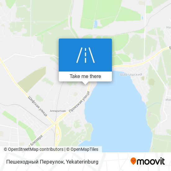 Пешеходный Переулок map