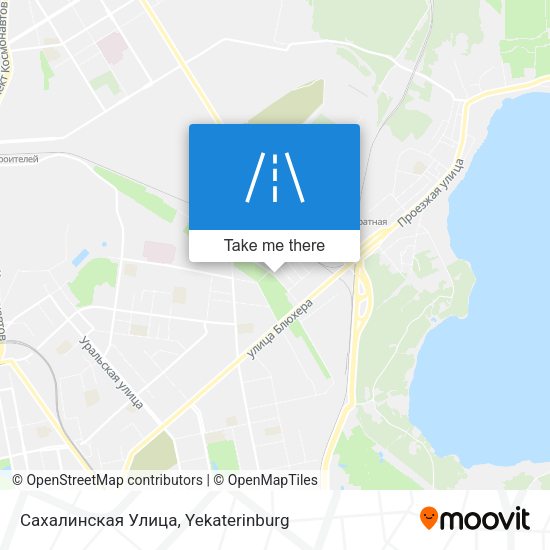 Сахалинская Улица map