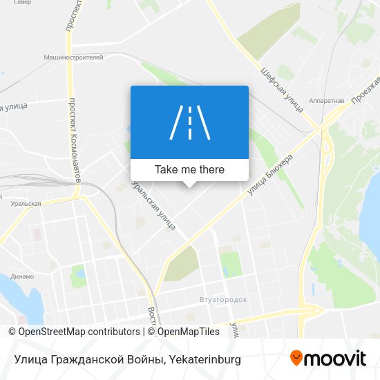Улица Гражданской Войны map