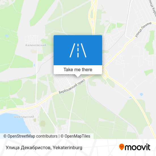 Улица Декабристов map