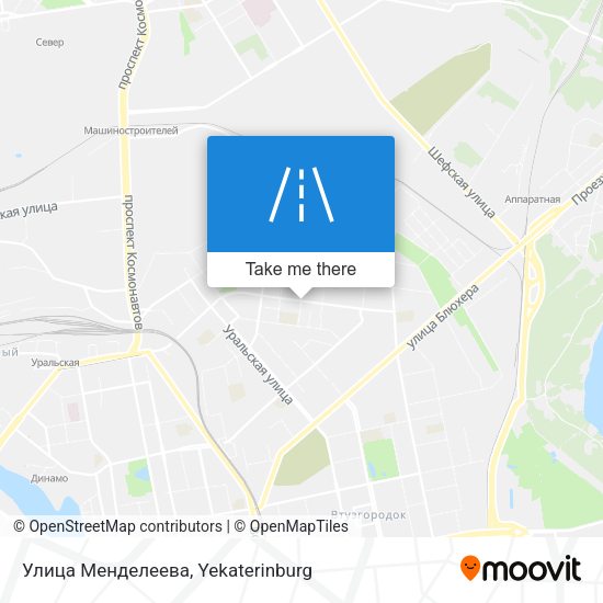 Улица Менделеева map