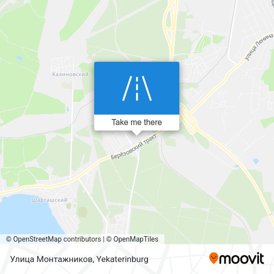 Улица Монтажников map