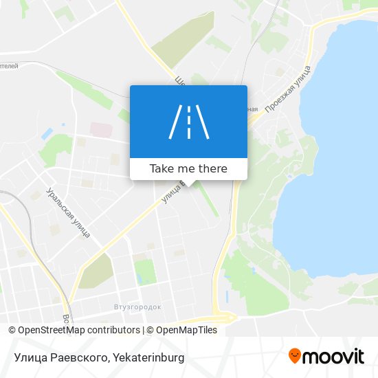 Улица Раевского map