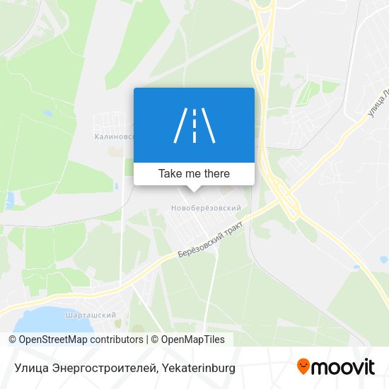 Улица Энергостроителей map