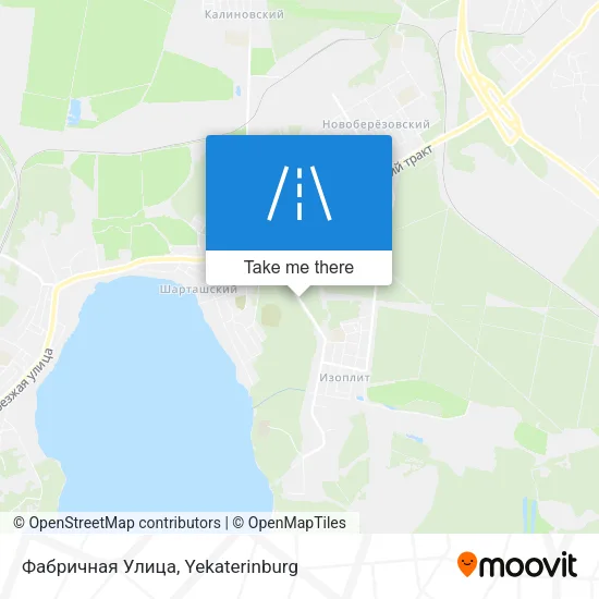 Фабричная Улица map