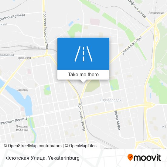 Флотская Улица map