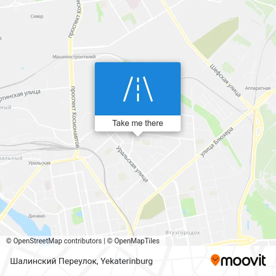 Шалинский Переулок map