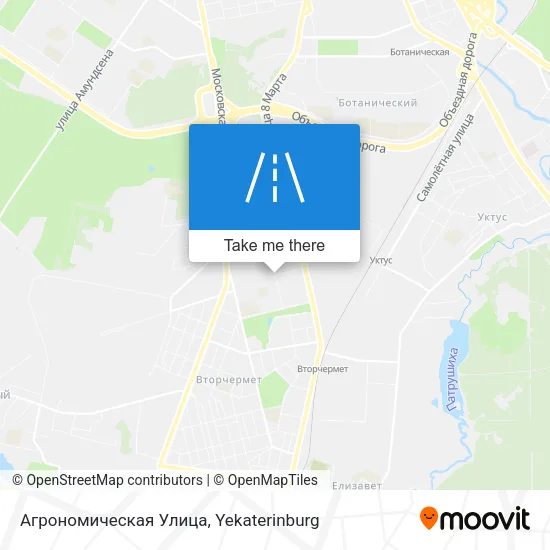 Агрономическая Улица map