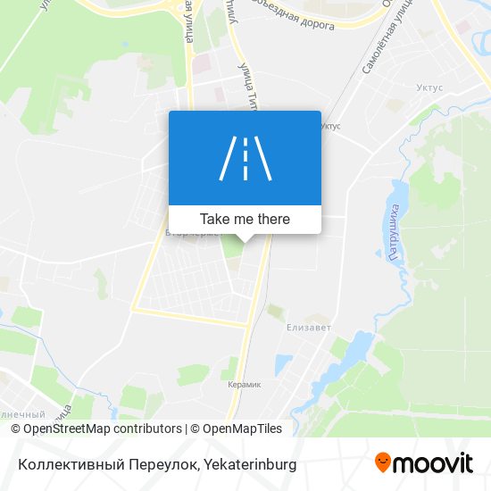 Коллективный Переулок map