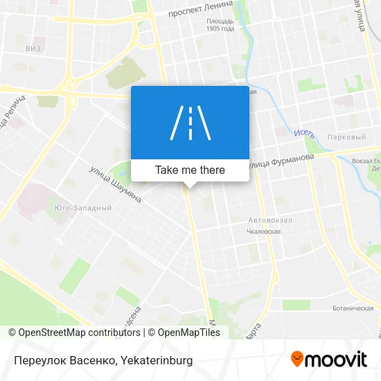 Переулок Васенко map