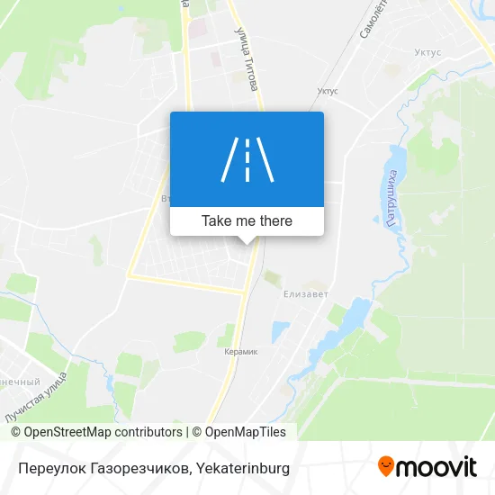 Переулок Газорезчиков map