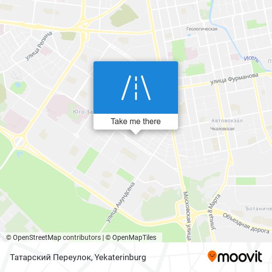 Татарский Переулок map