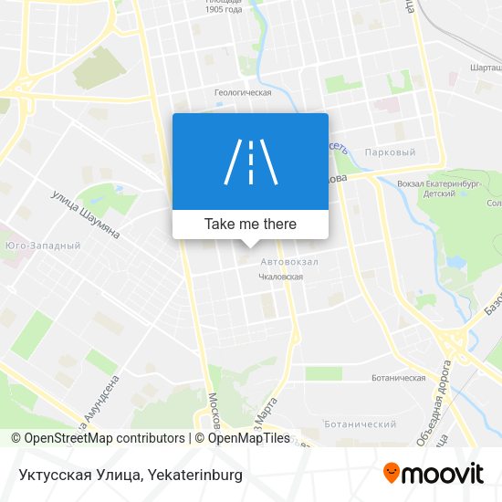 Уктусская Улица map