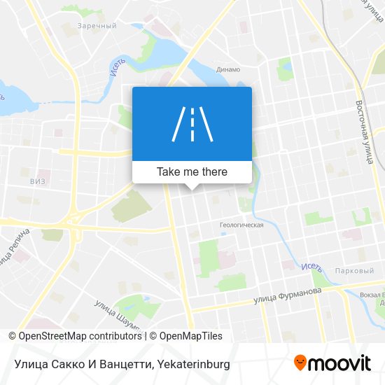 Улица Сакко И Ванцетти map