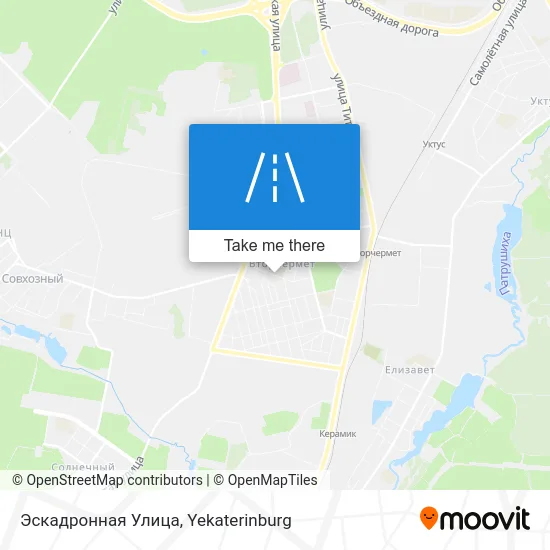 Эскадронная Улица map