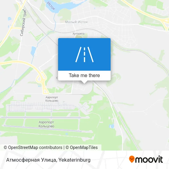 Атмосферная Улица map