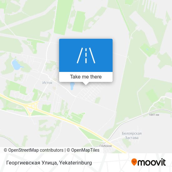 Георгиевская Улица map