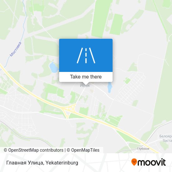 Главная Улица map