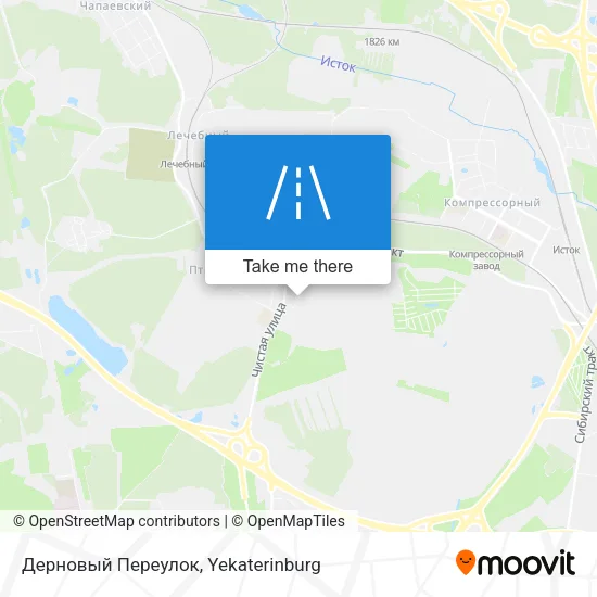 Дерновый Переулок map