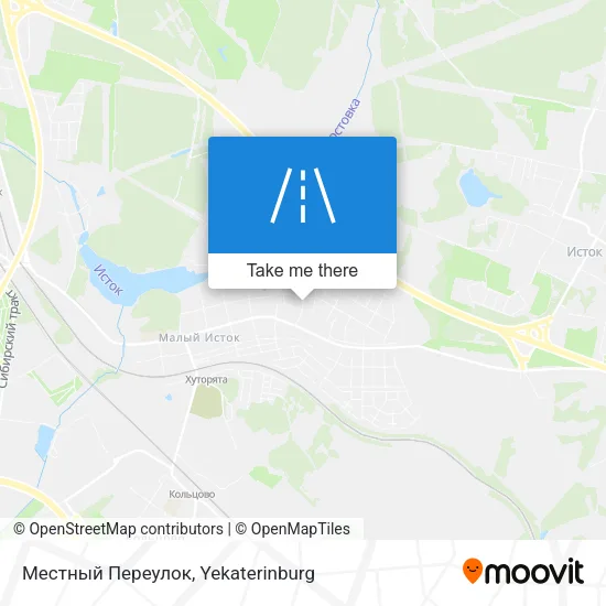 Местный Переулок map