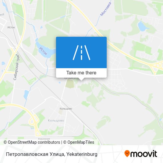 Петропавловская Улица map