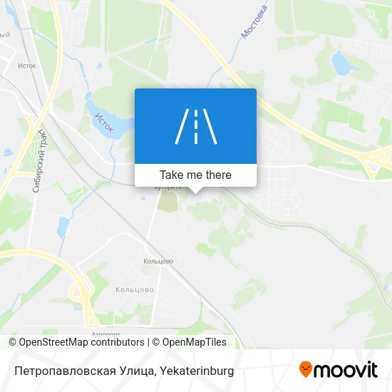 Петропавловская Улица map