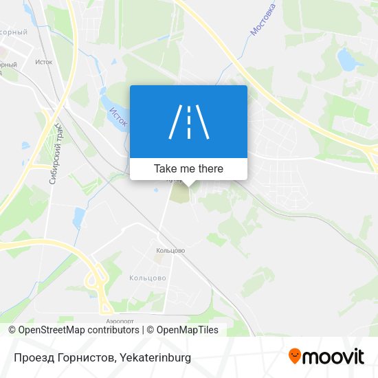 Проезд Горнистов map