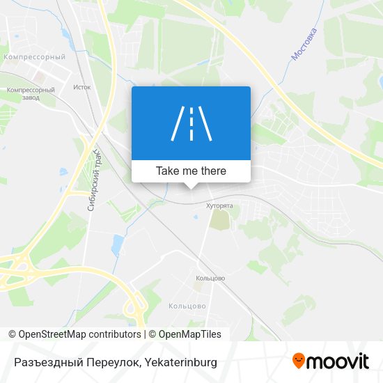 Разъездный Переулок map