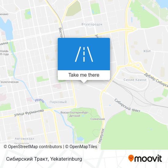 Сибирский Тракт map