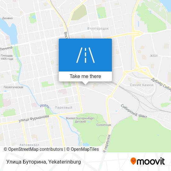Улица Буторина map