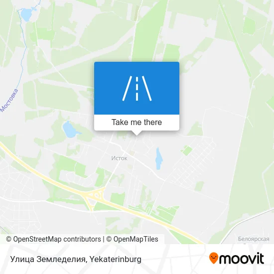 Улица Земледелия map