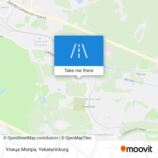 Улица Мопра map