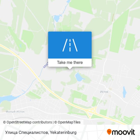 Улица Специалистов map