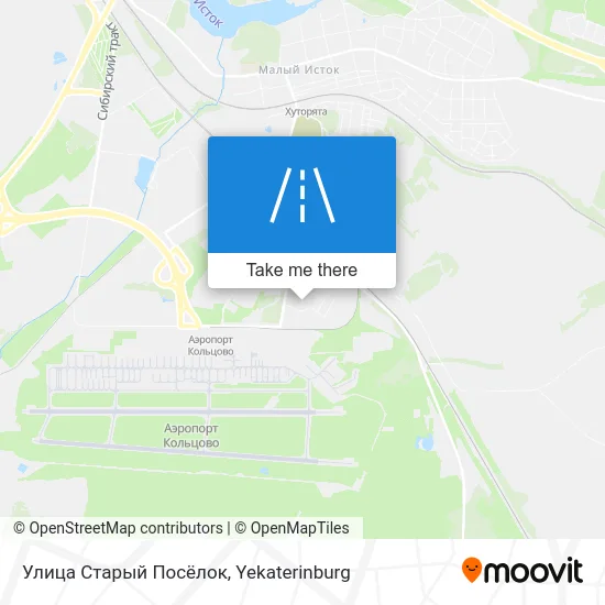 Улица Старый Посёлок map