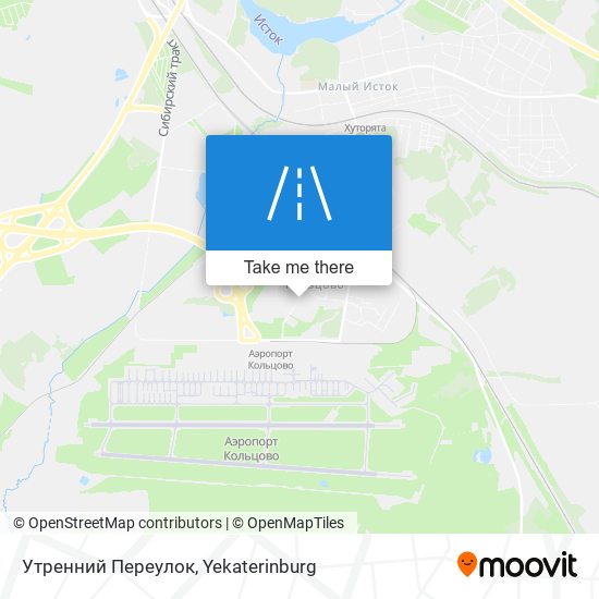 Утренний Переулок map