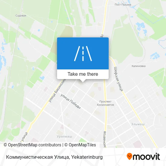 Коммунистическая Улица map