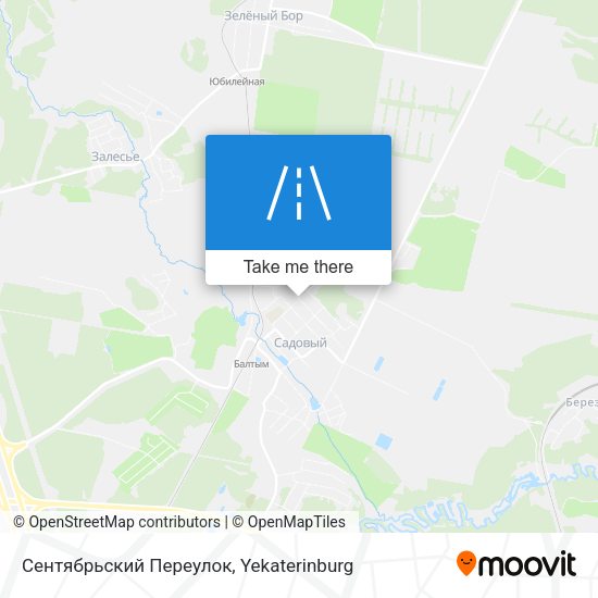 Сентябрьский Переулок map