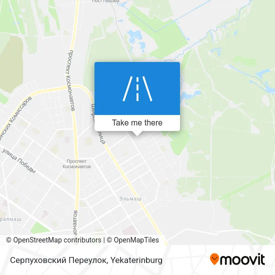 Серпуховский Переулок map