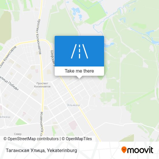 Таганская Улица map