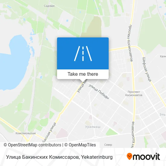 Улица Бакинских Комиссаров map