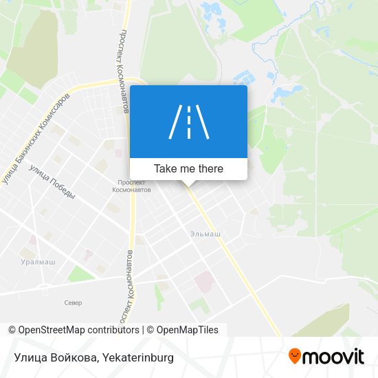 Улица Войкова map