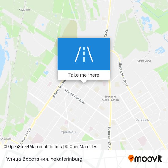 Улица Восстания map