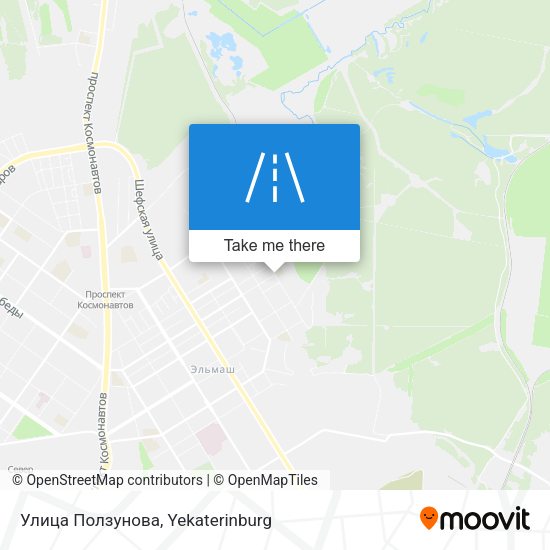 Улица Ползунова map