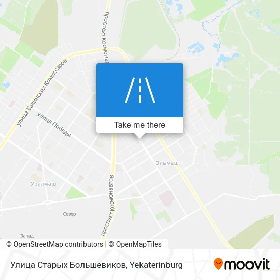 Улица Старых Большевиков map