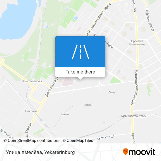 Улица Хмелёва map