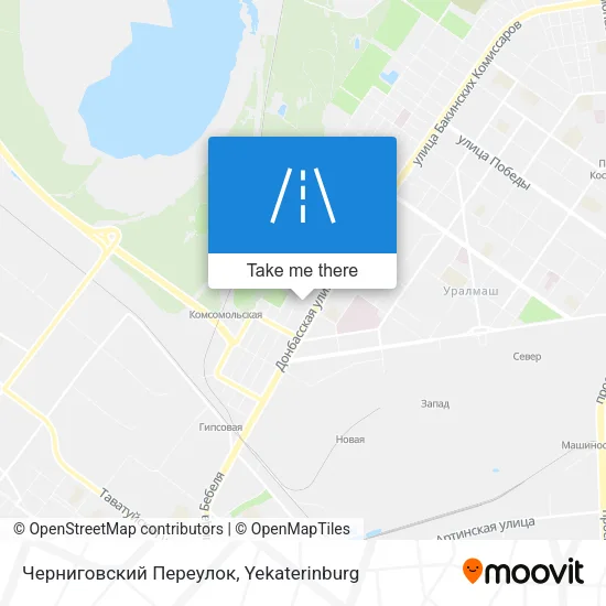 Черниговский Переулок map