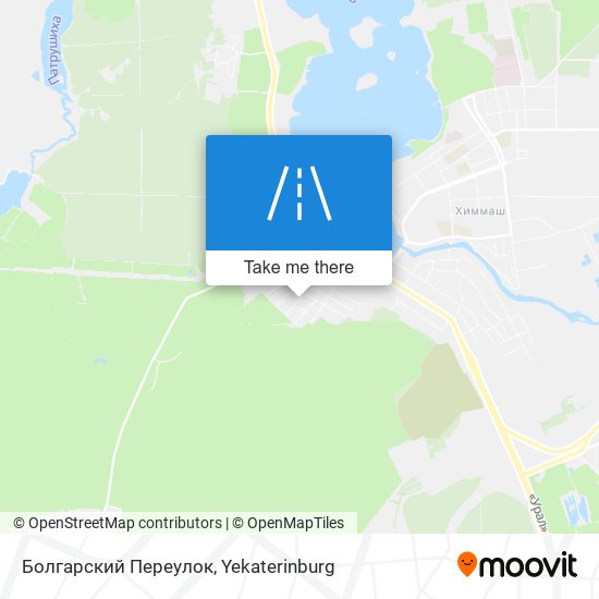 Болгарский Переулок map