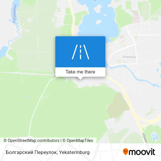 Болгарский Переулок map